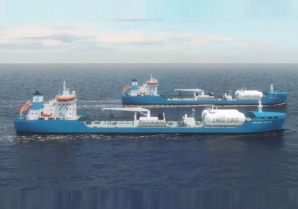 21500噸 LNG雙燃料瀝青/成品油船...